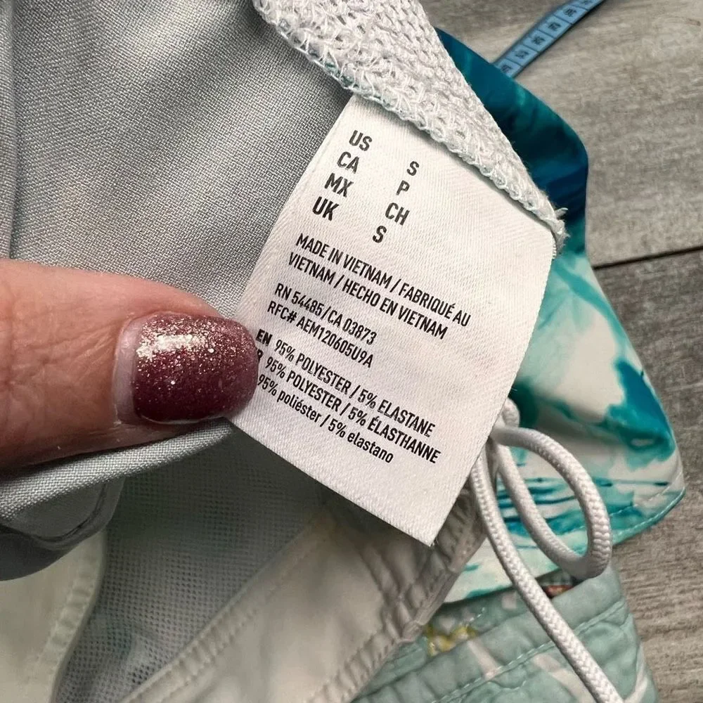 American Eagle‎ splash print swim trunks shorts